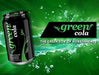 Green Cola - Sugar Free, Zero Calories, Naturally Sweetened with 100% Stevia Leaf Extract, Carbonated Soda, 100% Cola Taste, 12 Fl Oz each can - Pack of 8 - The Beer Connoisseur® Store