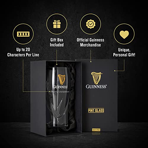 Guinness Personalised Glass In A Gift Box - Guinness Storehouse - Foto 8