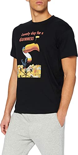 Guinness Lovely Day for a Guinness Black T Shirt (X Large) - The Beer Connoisseur® Store