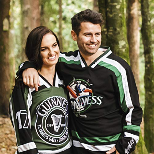 Guinness Green Hockey Style Hooded Sweatshirt