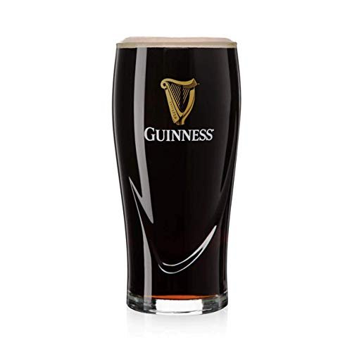 Guinness Signature Pub Edition Pint Glass - 16 Ounce Pints - Set of 4 - The Beer Connoisseur® Store