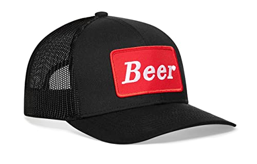 HAKA Beer Trucker Hat, Mesh Outdoor Hat for Men & Women, Adjustable Drinking Baseball Cap, Snapback Golf Hat, Funny Hat - The Beer Connoisseur® Store
