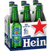 Heineken:Zero Non Alcohol Premium Lager Beer Taste Beverage 33cl (11oz) Pack of 6 - The Beer Connoisseur® Store