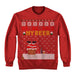 Ho Ho Hold My Beer Santa Christmas Ugly Sweater Shirt - Noel Merry Xmas Sweatshirt - The Beer Connoisseur® Store