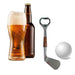HYYF Golf Club Bottle Opener ,Golfer Beer Gift Novelty Item for The Golf Lover and Beer Enthusiast，Made From Zinc Alloy-100g, Silver, 7.3 x 3 inches, (B-04) - The Beer Connoisseur® Store