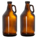 Ilyapa Amber Glass Growlers for Beer, 2 Pack - 64 oz Half Gallon Jug Set with Lids - Great for Home Brewing, Kombucha, Cider & More - The Beer Connoisseur® Store
