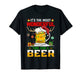 It's The Most Wonderful Time For A Beer Christmas Men Xmas T-Shirt - The Beer Connoisseur® Store