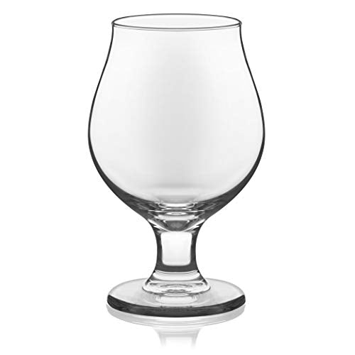 Libbey Craft Brews Classic Belgian Beer Glasses, 16-ounce, Set of 4 - The Beer Connoisseur® Store