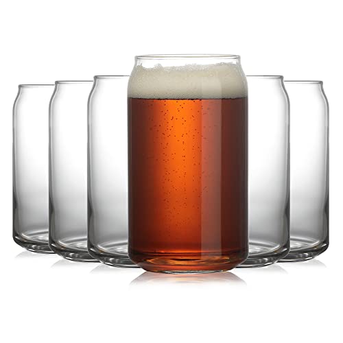 Libbey Can Shaped Beer Glass - Beer Can Glass - 16 oz