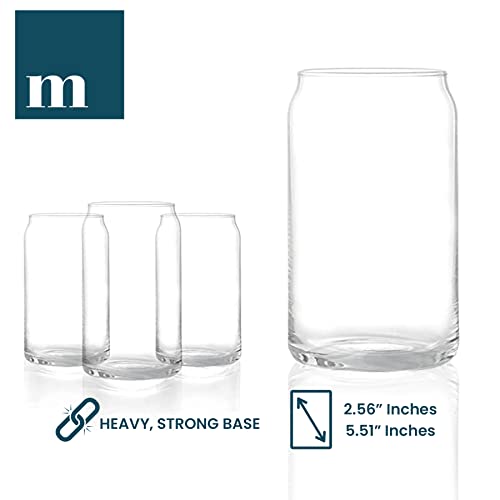 Glass Cups Glasses Coffee Juice Clear Drinking Tea Mug Water Cup Set  Kitchen Sets Cocktail Glassware Vintage Shaped Can