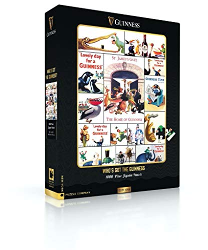 New York Puzzle Company - Guinness Who's Got The Guinness? - 1000 Piece Jigsaw Puzzle - The Beer Connoisseur® Store