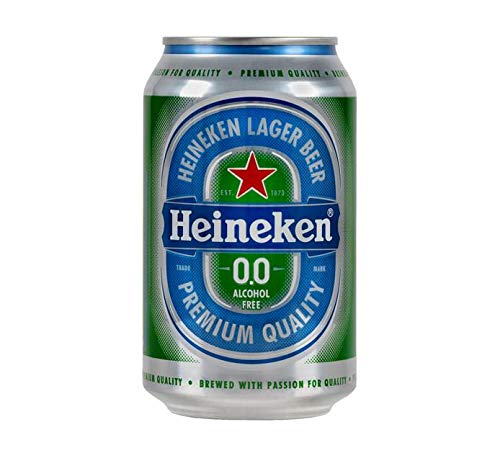 【PACK OF 6】 Heineken 0.0% Non Alcohol Beer - Great Taste, Zero Alcohol - 11.2 Fl Oz - The Beer Connoisseur® Store