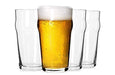 Pint Glasses,20oz British Beer Glass,Classics Craft Beer Glasses,Premium Beer Glasses Tumbler Set of 4, Pub Beer Glasses,Unique Design Beer Glasses Easy Stacking in The Cupboard - The Beer Connoisseur® Store