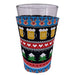 Reindeer and Beer Christmas Pattern Pint Glass Coolie (1) - The Beer Connoisseur® Store