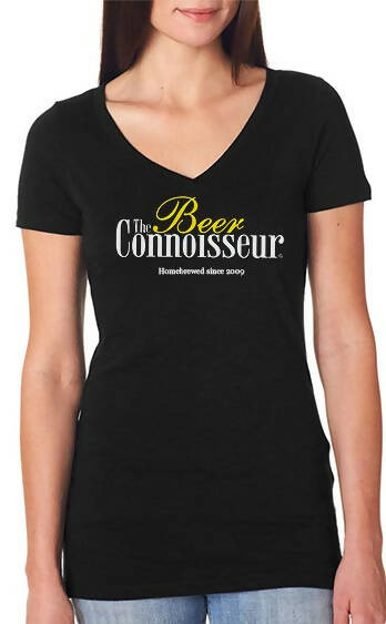 The Beer Connoisseur® Next Level Women's Ideal V-Neck T-Shirt