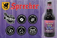 Sprecher Grape Soda, Great Tasting, Hand Crafted, Fire-Brewed Gourmet Craft Soda, 16oz Glass Bottle (3-4 packs,12 bottles) - The Beer Connoisseur® Store