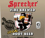 Sprecher Lo-Cal Root Beer, Great tasting, Hand Crafted, Fire-Brewed Gourmet Craft Soda, 16oz Glass Bottle, 12 Pack (3-4packs)` - The Beer Connoisseur® Store