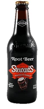 Stewarts Variety Pack 12 Oz Glass Bottle (Root Beer, Cream Soda, Orange N' Cream, 2 Of Each Total of 72 Oz) - The Beer Connoisseur® Store