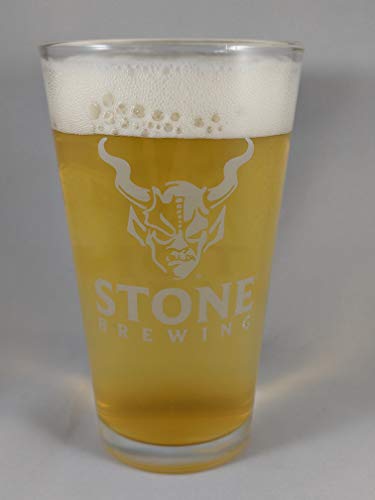 Stone Brewing Pint Glass - The Beer Connoisseur® Store
