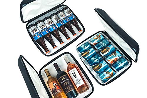 StowCo Small Portable Cooler Bag. Beach Supplies. Beer Bag Bottle Holder. Golf Beer Cooler. Insulated Small Cooler. Travel Cooler. Slim Iceless Cooler. - The Beer Connoisseur® Store