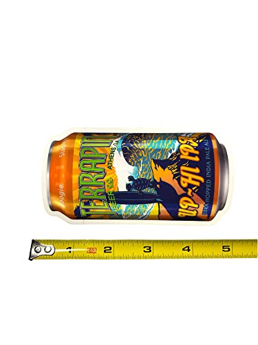 Terrapin Beer Company Up-Hi IPA Beer Can Sticker | 5" Tall - The Beer Connoisseur® Store