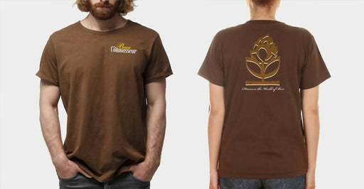 The Beer Connoisseur® - T-Shirt (Chocolate) - The Beer Connoisseur® Store