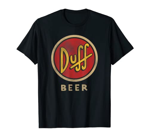 The Simpsons Duff Beer Circle Logo V2 T-Shirt - The Beer Connoisseur® Store
