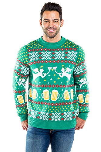 Tipsy Elves Mens Ugly Christmas Sweater With Lights Tipsy Elves