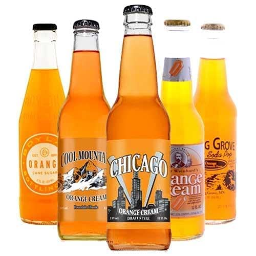 Ultimate Craft Soda Beverage Samplers - Mix Variety Case - Gourmet Sodas from All Around the Country - Choose Your Flavor - 12oz (Orange Soda - 12 Pack) - The Beer Connoisseur® Store