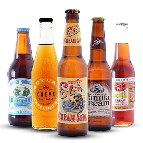 Ultimate Cream Soda Sampler - Premium Cream Soda Variety Mix Case - Gourmet Sodas from All Around the Country - 12oz (12-Pack) - The Beer Connoisseur® Store
