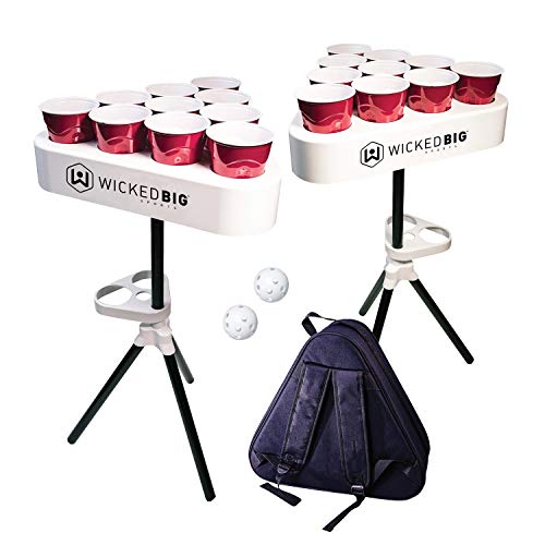 Versapong Portable Beer Pong Table/Tailgate Game with Backpack Carry Case and Balls - The Beer Connoisseur® Store