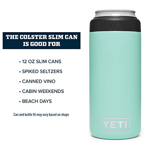  YETI Slim Seafoam Rambler Colster Can Insulator, 1 EA : Beauty  & Personal Care
