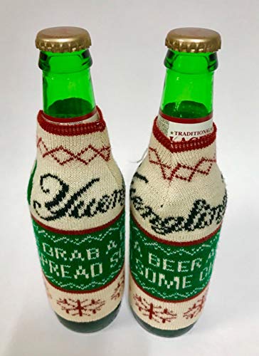 Yuengling Lager Ugly Christmas Sweater Bottle Cooler | Grab a Beer and Spread Some Cheer | Pack of One (1) - The Beer Connoisseur® Store